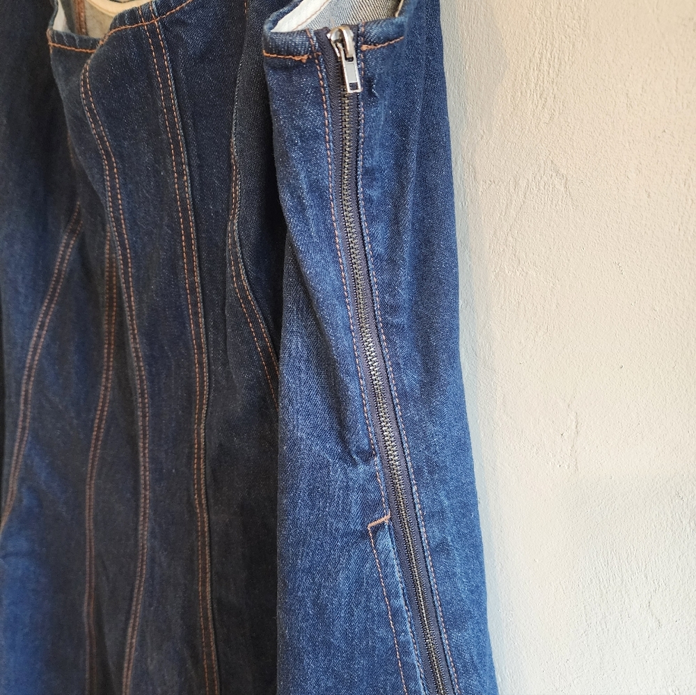 Kate Spade Sleeveless Denim Dress - Picture 8 of 8